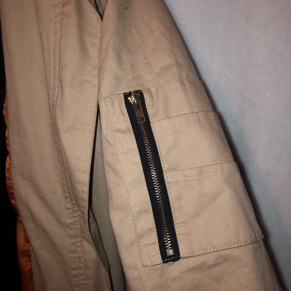 Windsor Bomber Jacket (Khaki) - Picture 2 of 4